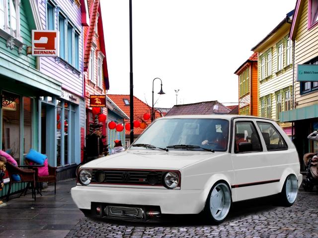 VW Golf 2 von Wayne auf chopstars.net Der Fake